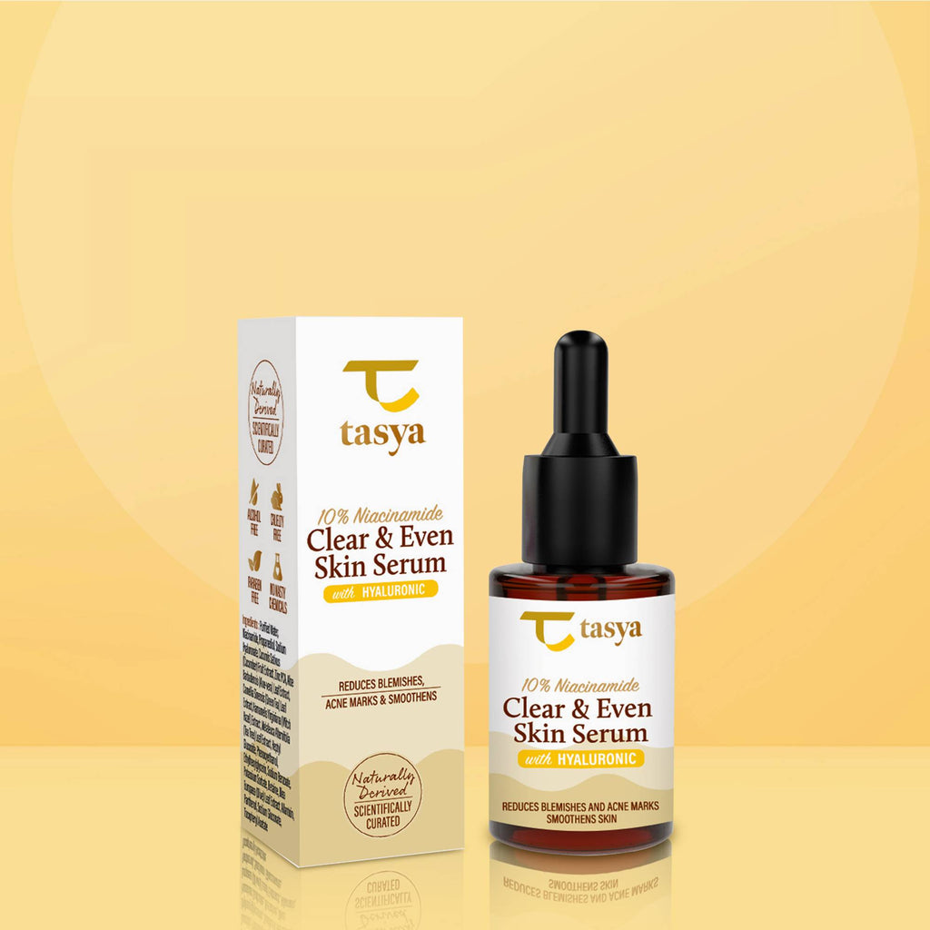 Tasya 10% Niacinamide Clear & Even Skin Serum With Hyaluronic Acid